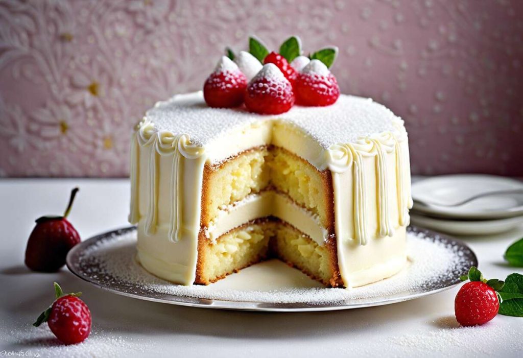 Joli gâteau tout en blanc : recette et astuces de décoration