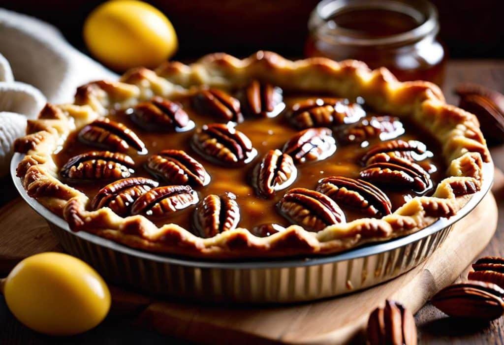 Recette traditionnelle de Pecan Pie : savourez l'authentique tarte aux noix de pécan !