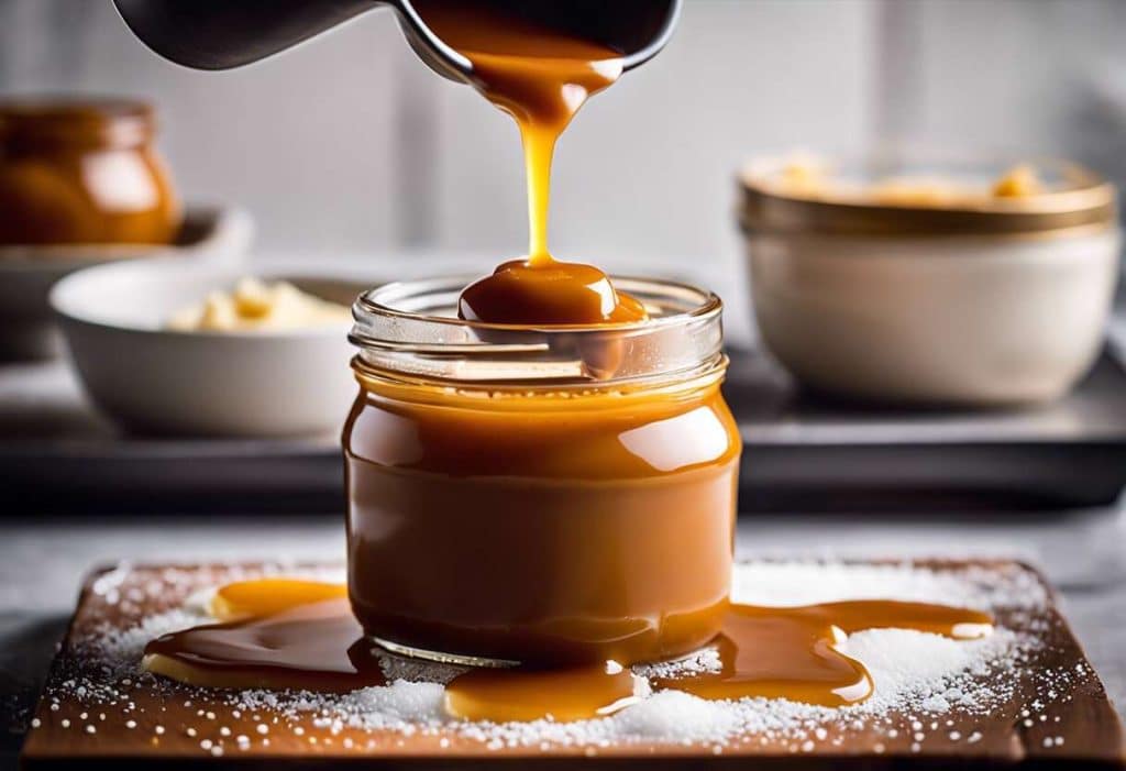 Sauce caramel beurre salé : réalisation étape par étape