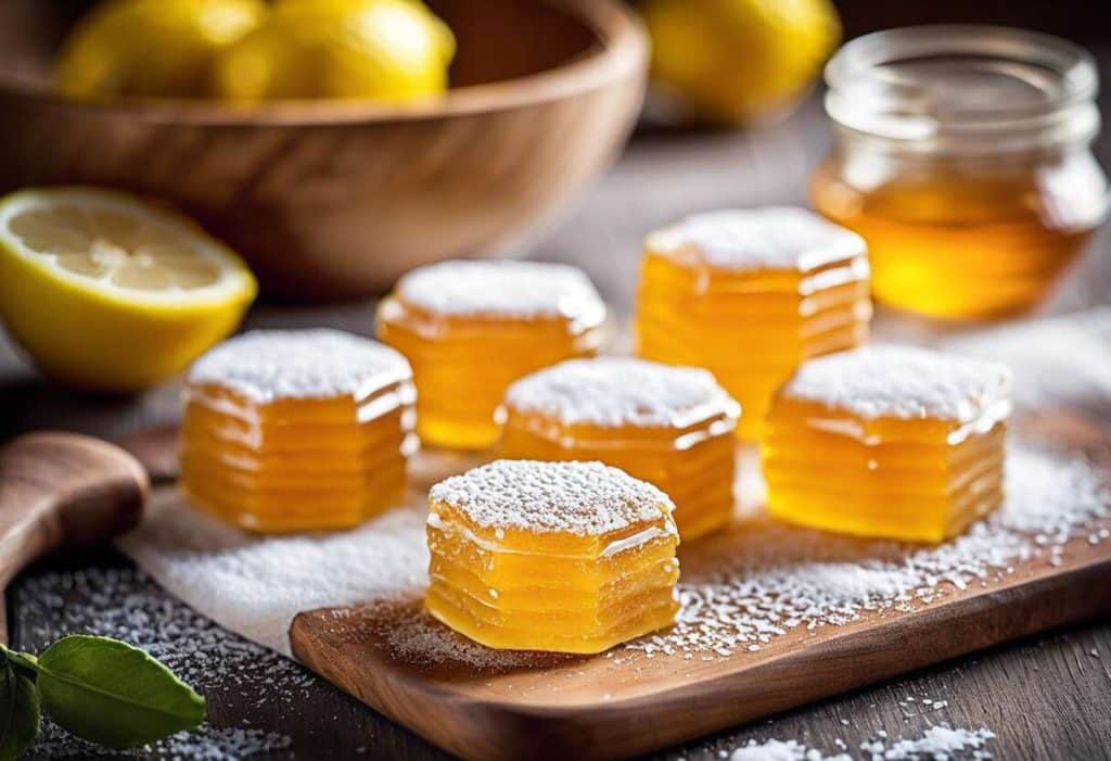 Pastilles de miel et citron : apaisantes et simples à réaliser