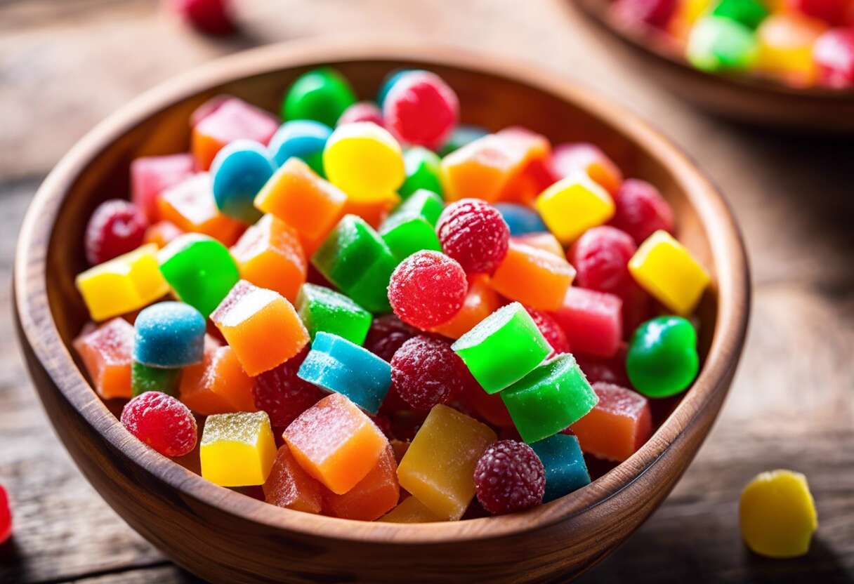 Bonbons sans sucre ajouté : alternatives saines et savoureuses