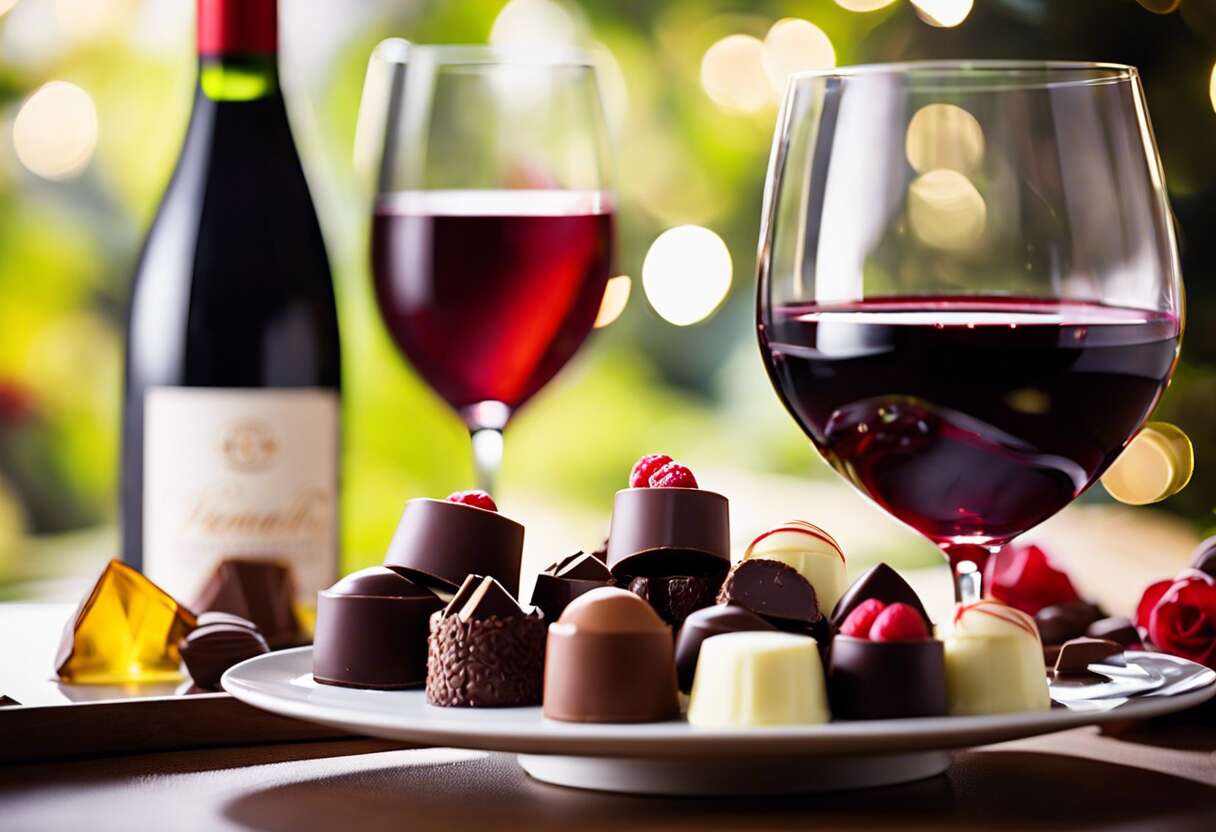 Accords parfaits : marier chocolat et vins
