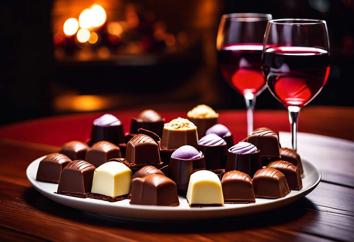 L'art de marier le vin et le chocolat : une introduction aux accords parfaits