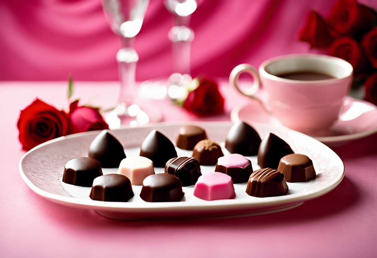 Douceurs pour amoureux sélection desserts Saint-Valentin