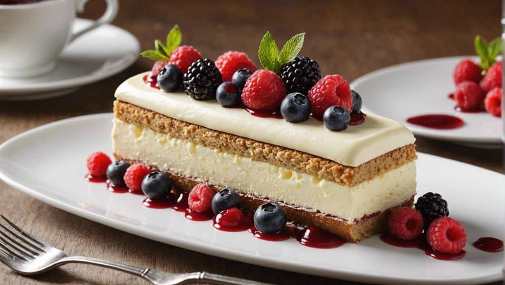 Bûche vanille et fruits rouges : recette facile pour un dessert festif