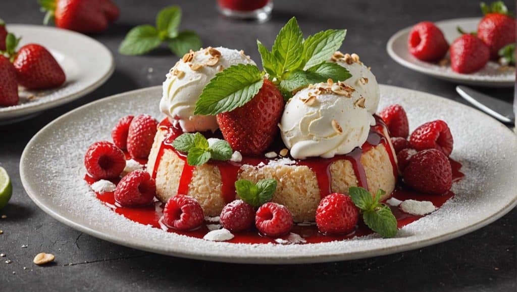 Recette facile de fraises Melba : un dessert classique revisité