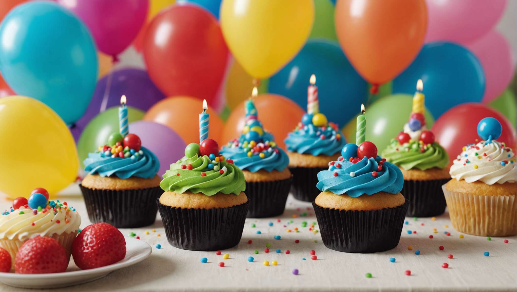 L'engouement pour les cupcakes : une fête d'anniversaire réussie
