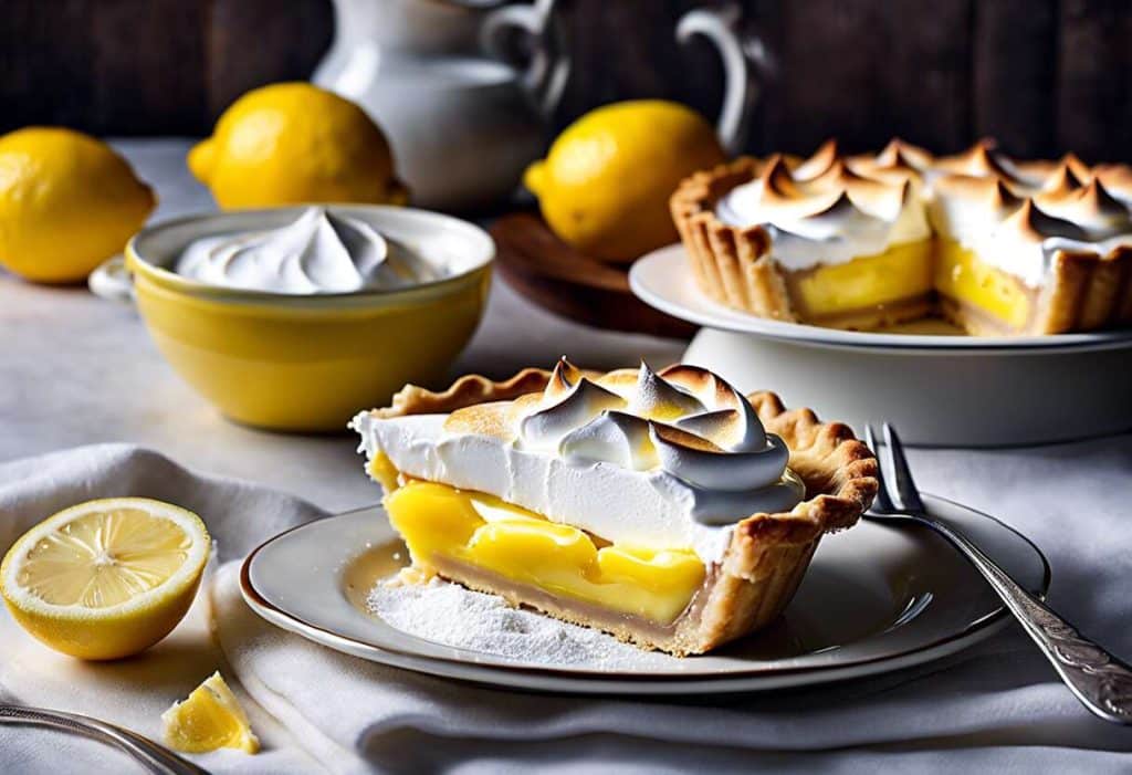 Recette de tarte au citron meringuée : un dessert gourmand et acidulé