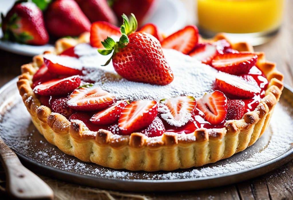 Recette facile de tarte rustique aux fraises : saveur d’été en bouche
