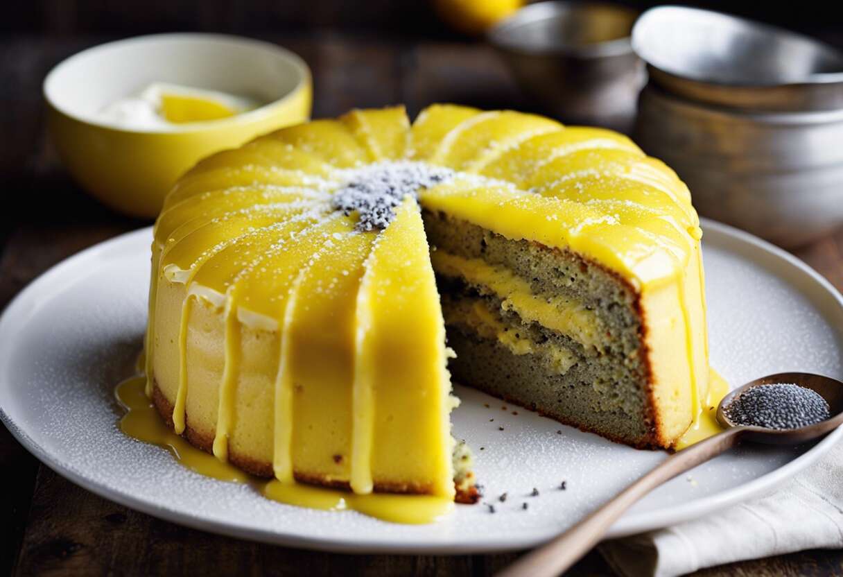Recette de cake au citron et pavot par Nicolas Bernardé : saveurs inédites !