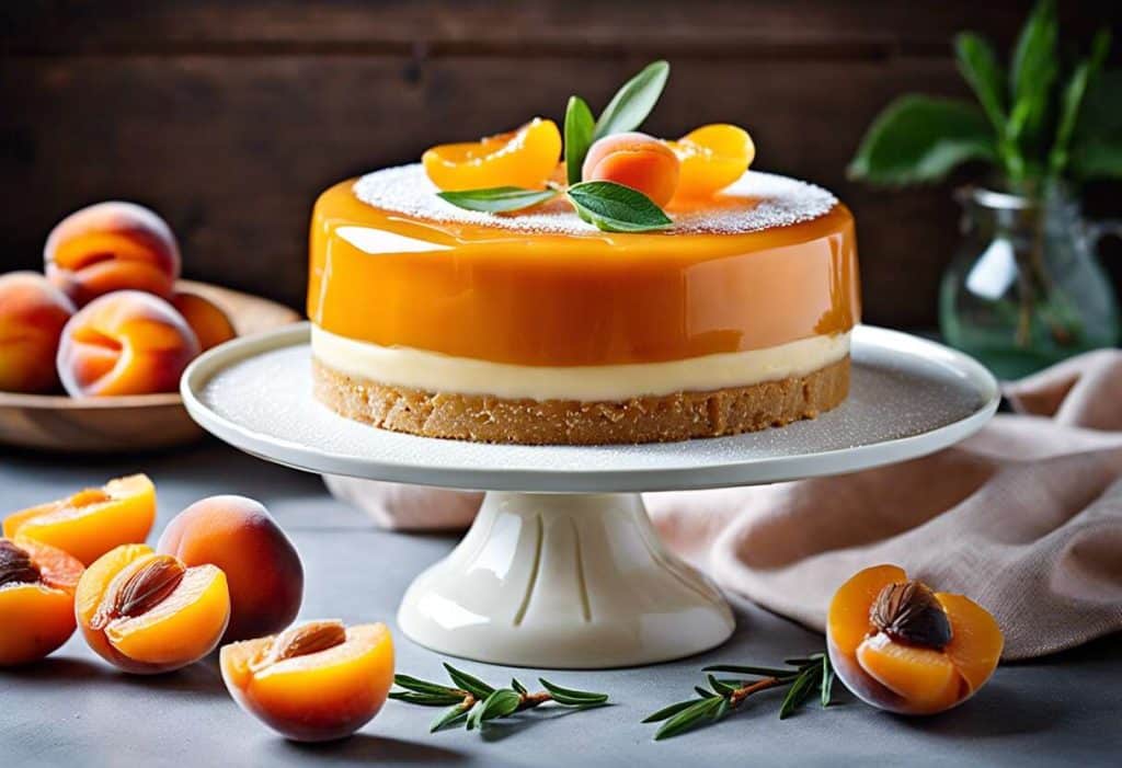Entremets abricot romarin recette facile savoureuse