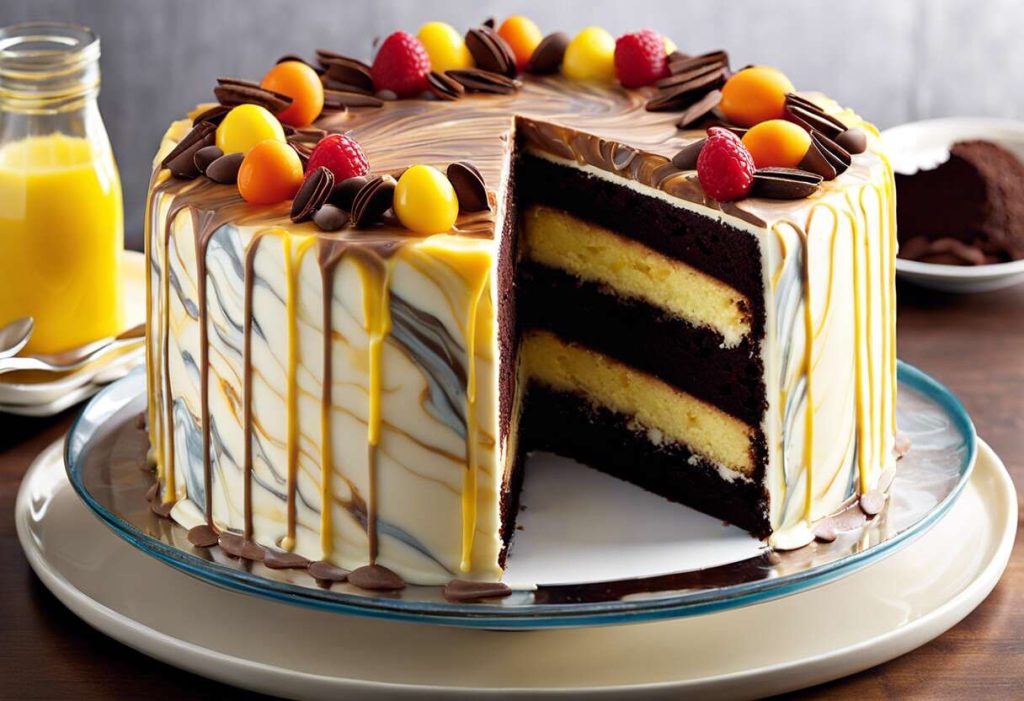 Recette facile cake marbré astuces pour gâteau parfait