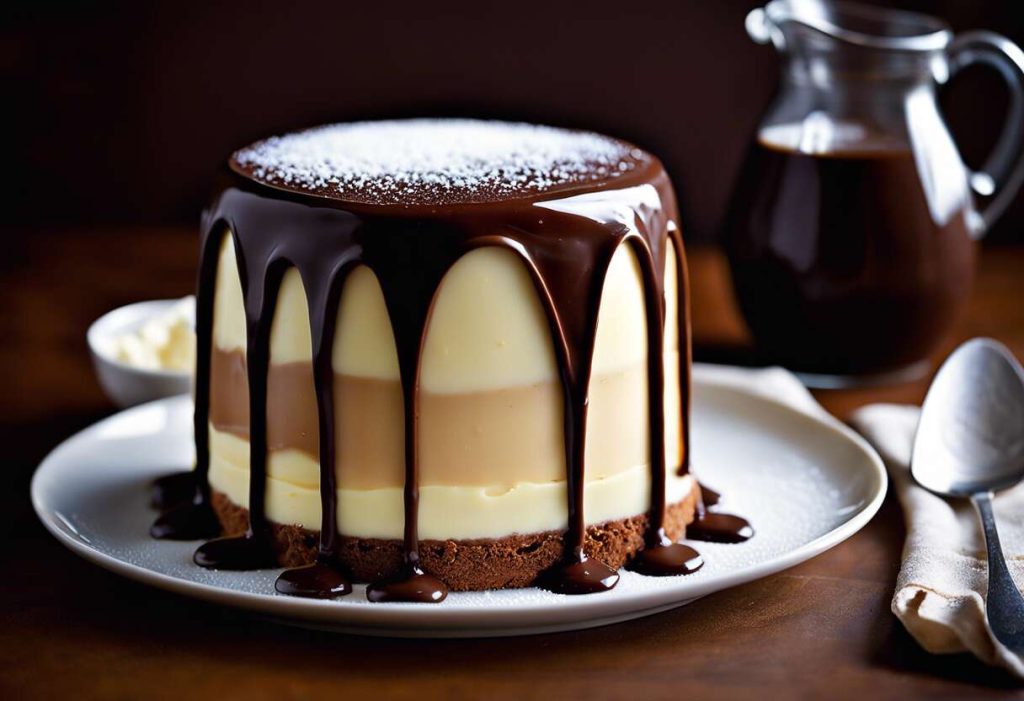 Entremets chocolat-vanille : recette facile et gourmande