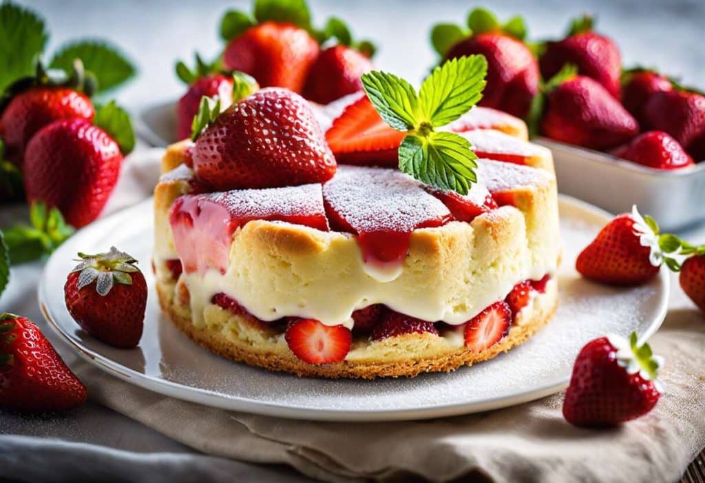 Recette facile charlotte fraises saveur gourmandise garanties