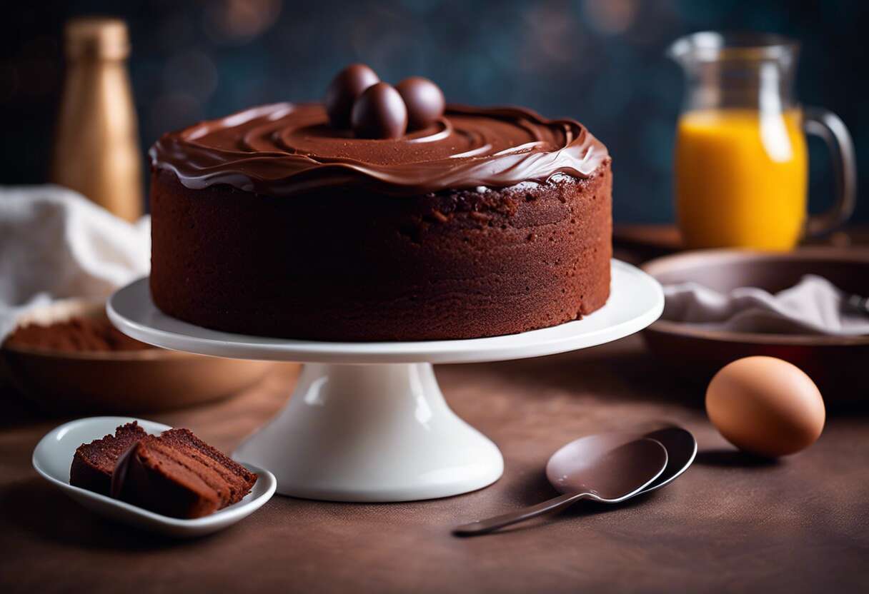 étapes détaillées pour réussir votre gâteau au chocolat moelleux