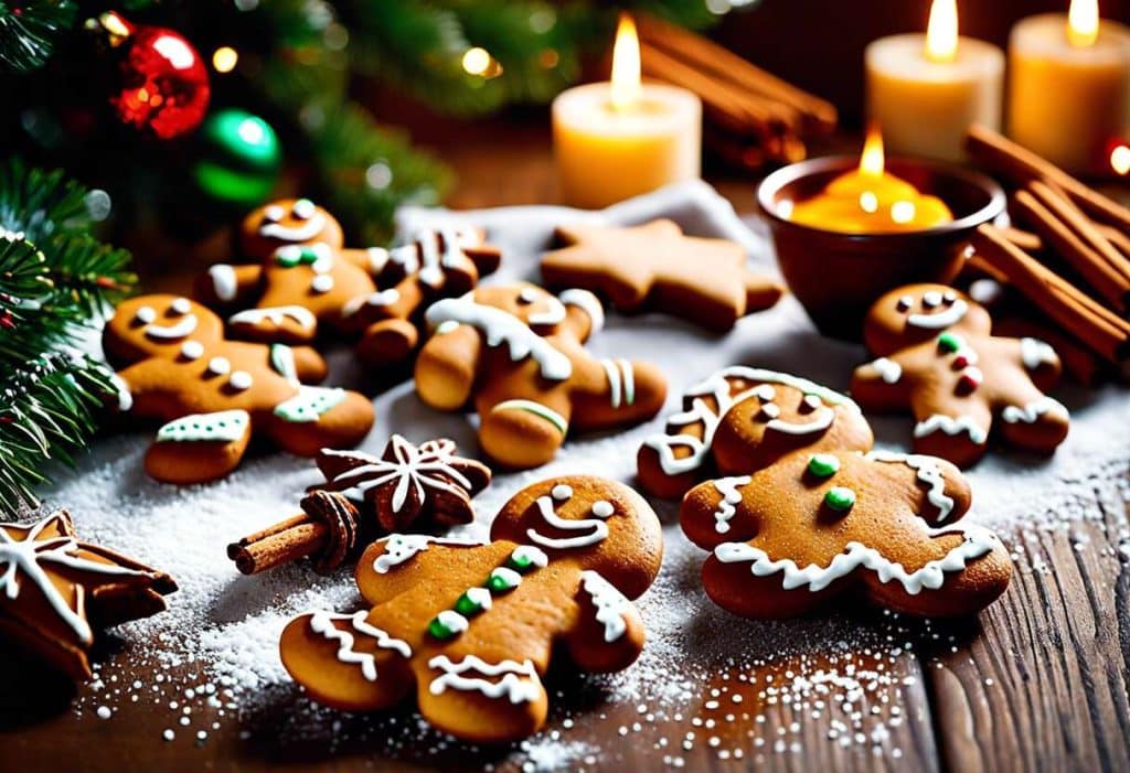 Recette facile biscuits bonhommes pain d’épices pour Noël