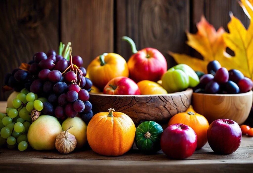 Fruits légumes novembre recettes saison pour alimentation saine