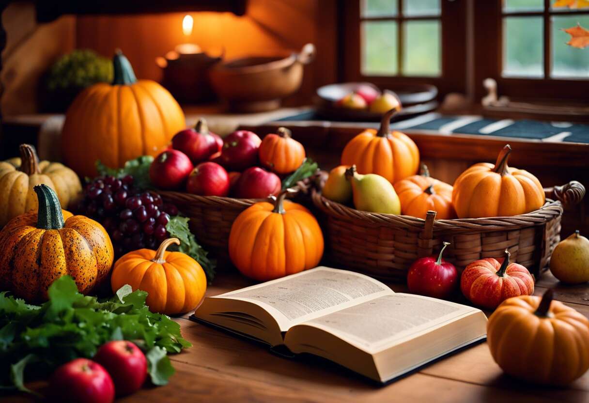 Fruits légumes novembre recettes saison pour alimentation saine