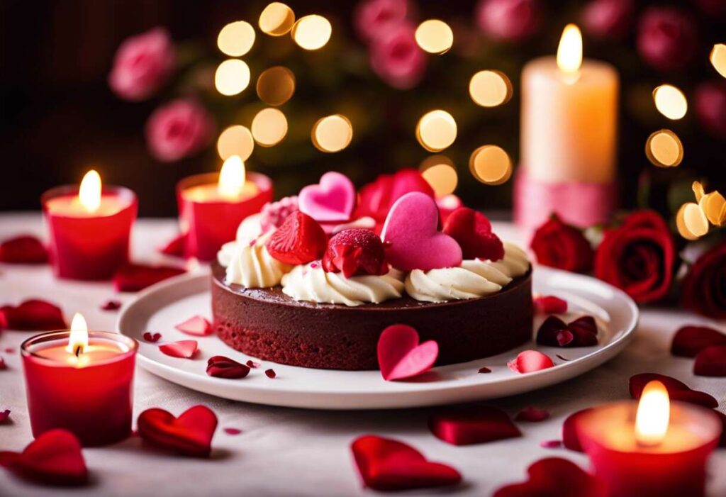 idées recettes dessert pour Saint-Valentin romantique