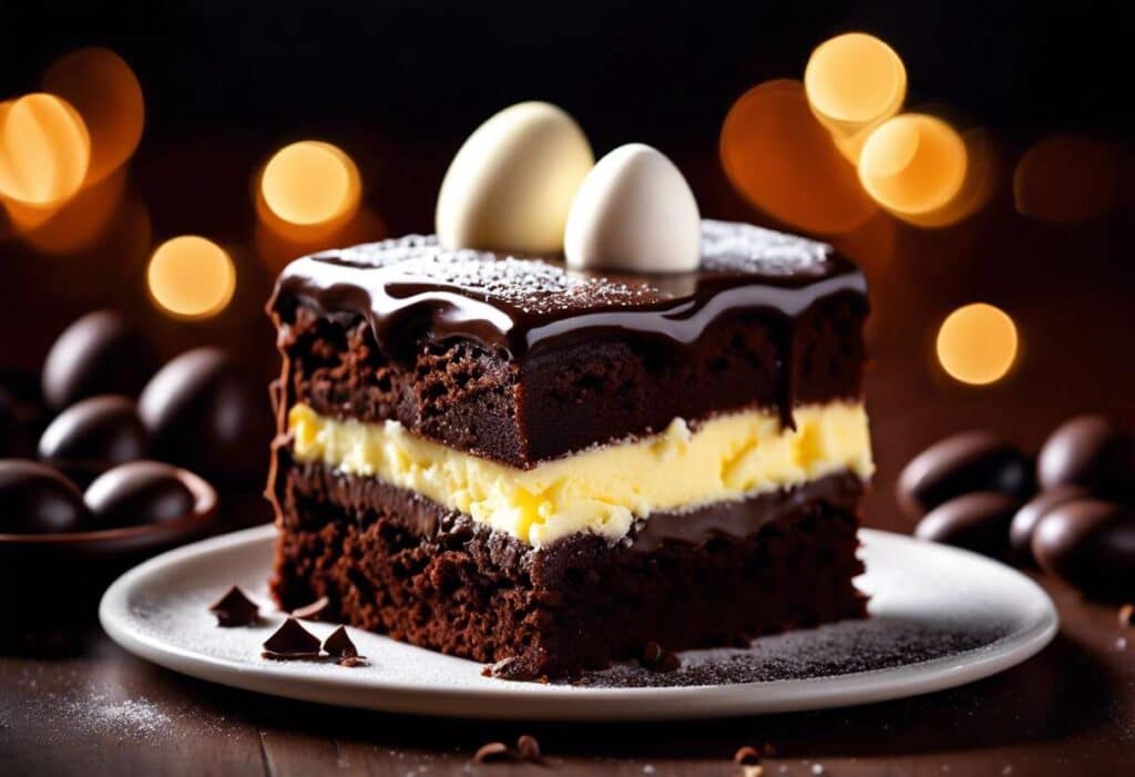 Gâteau magique chocolat recette facile délicieuse